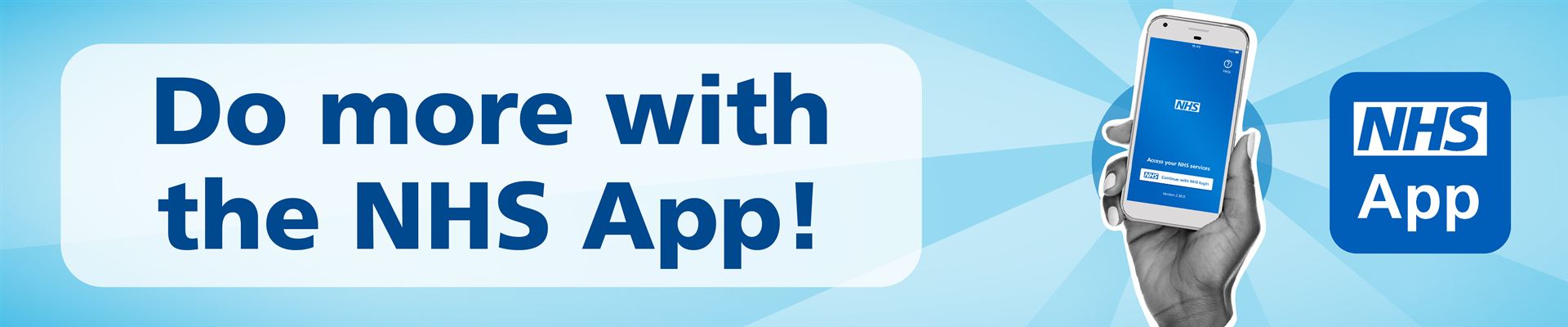 Do more with the NHS App